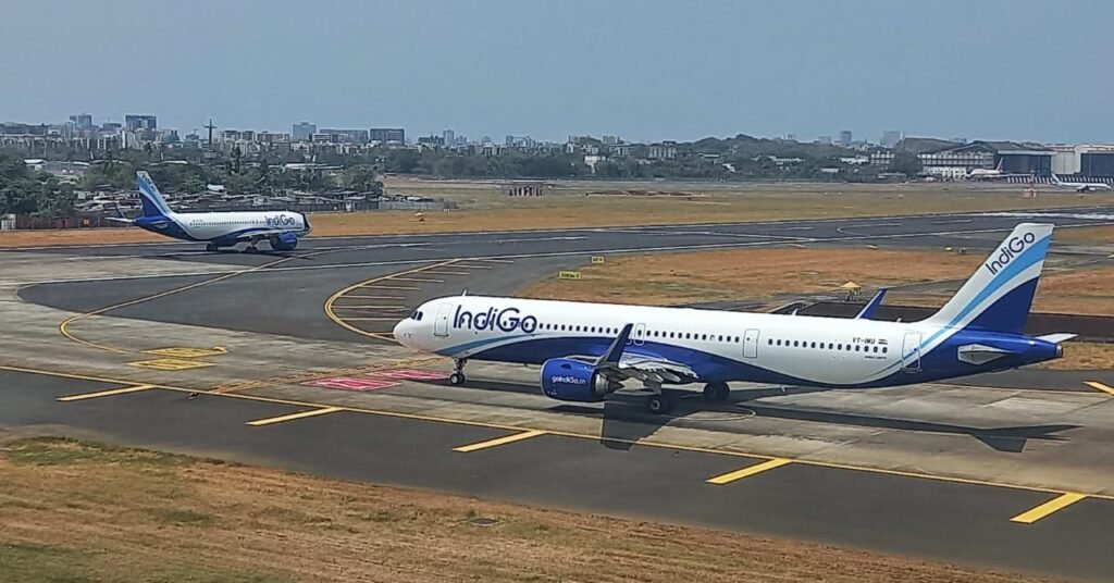 Indigo Flights ready for departure from Mumbai Airport
