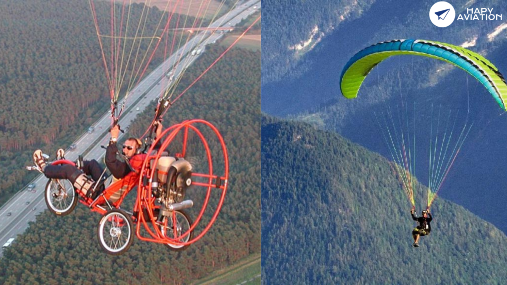 Glide and fly with the eternal paragliding and paramotoring joy 